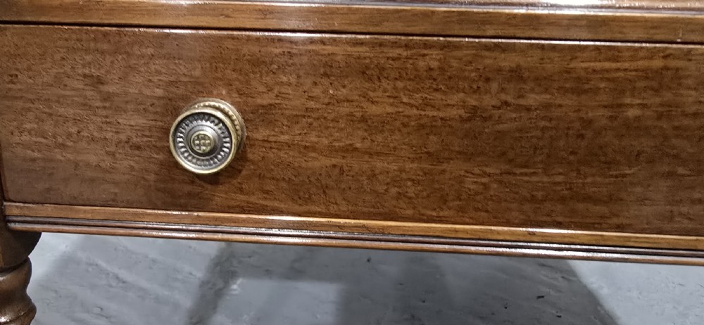 Excellent  Quality Pair Mahogany Lamp Tables View IV