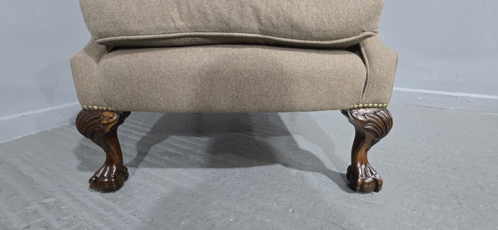Georgian Style Wing Armchair View VI