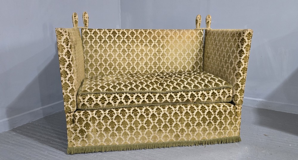Cottage Size Knoll Sofa View II