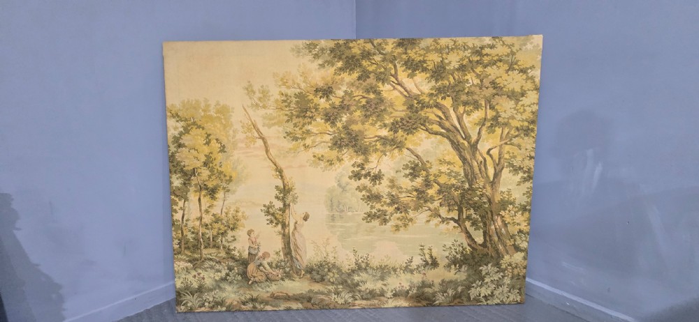 Very Large French Tapestry View III