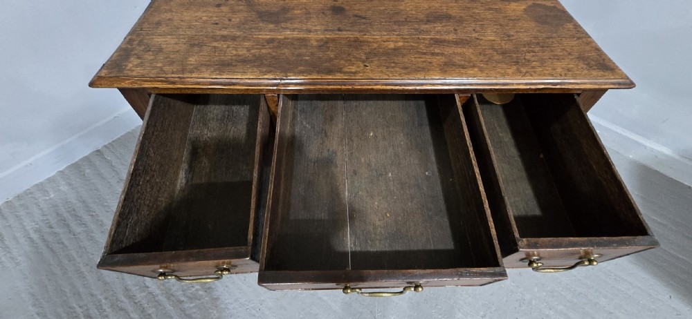Georgian Oak Lowboy View VII