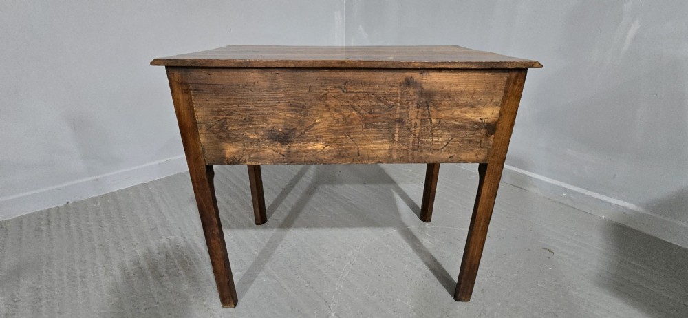 Georgian Oak Lowboy View IX