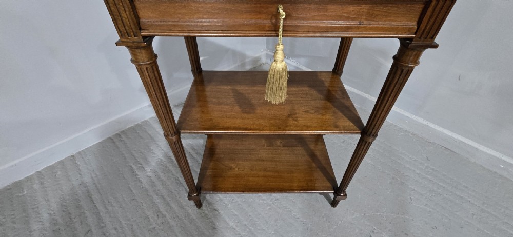 French Walnut Side Table View IV