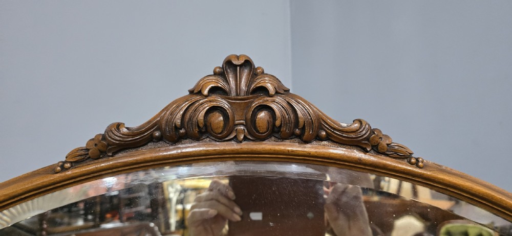 Superb Queen Anne Burr Walnut Dressing Table View VIII