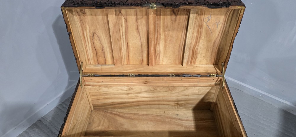 Large Outstanding Camphor Wood Chest View VII