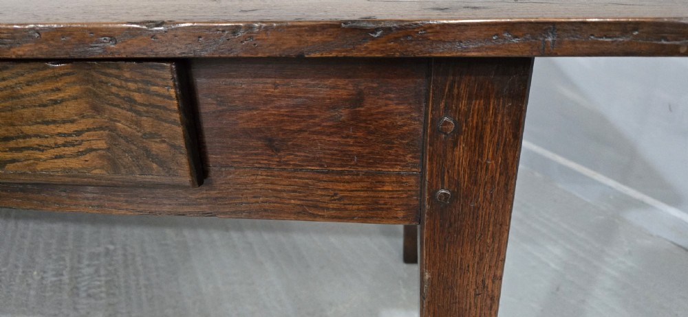 Super French Oak Kitchen Refrectory Dining Table View V