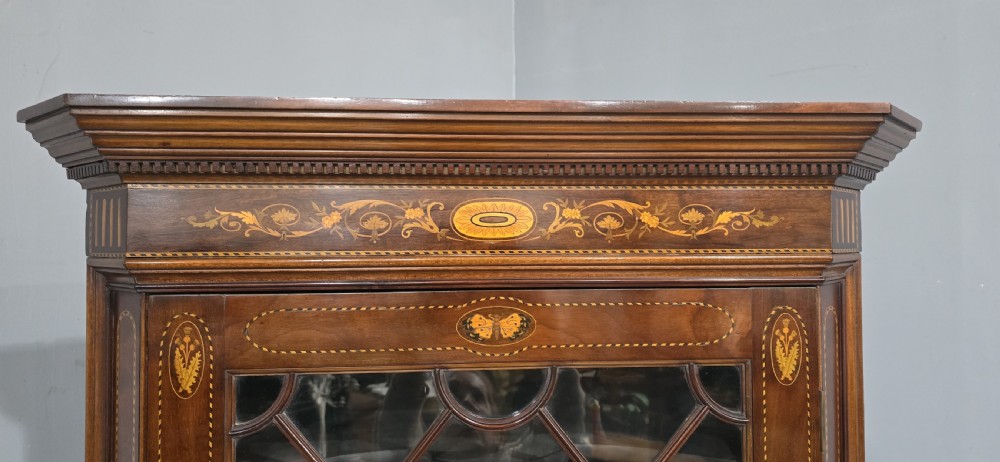 Top Quality Inlaid Mahogany Cabinet View III