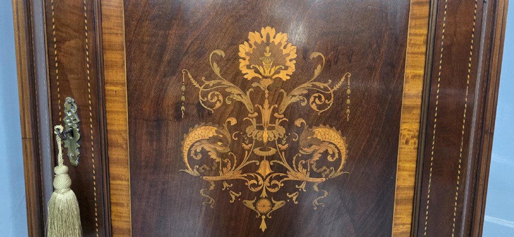 Top Quality Inlaid Mahogany Cabinet View VII