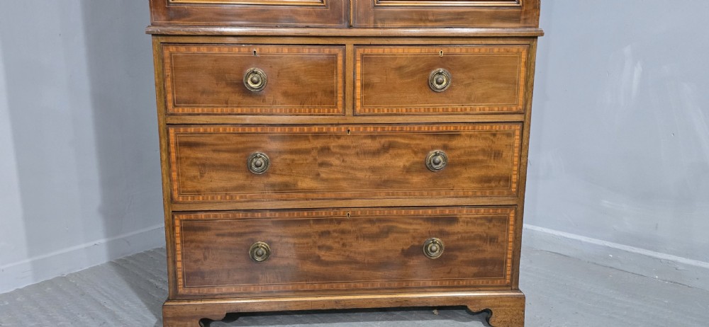 Excellent  Inlaid linen Press View III