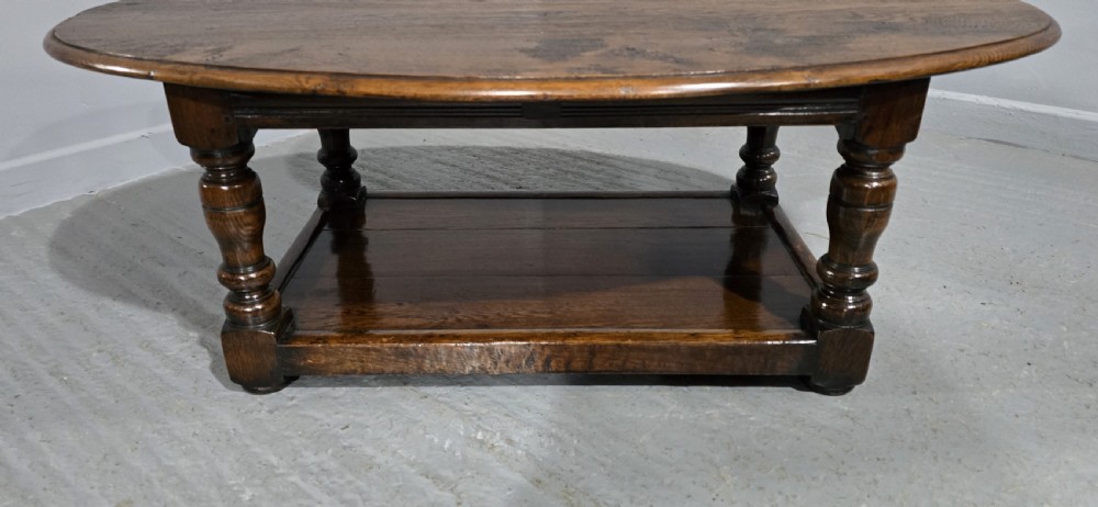 Oak Plank Coffee Table View III