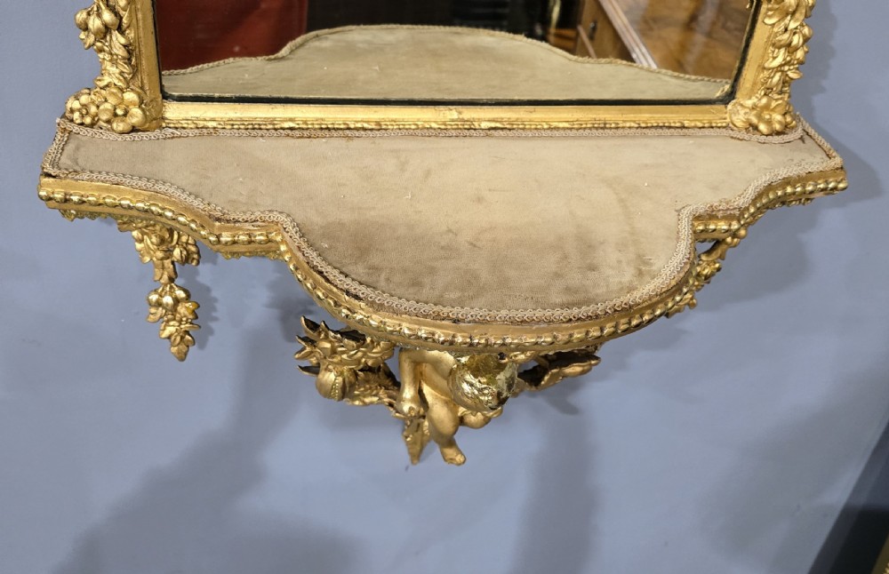 Outstanding Pair Regency Girondelle Mirrors View XII