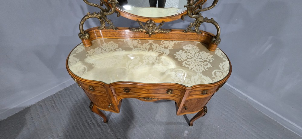 Outstanding French Satinwood Dressing Table View VIII