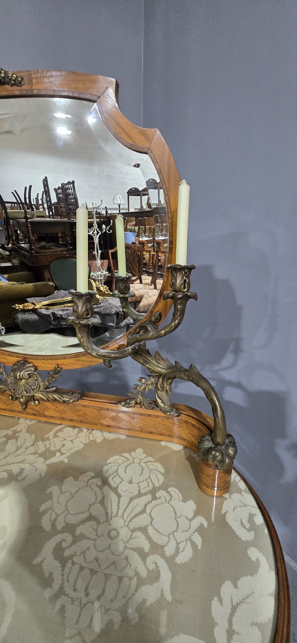 Outstanding French Satinwood Dressing Table View X