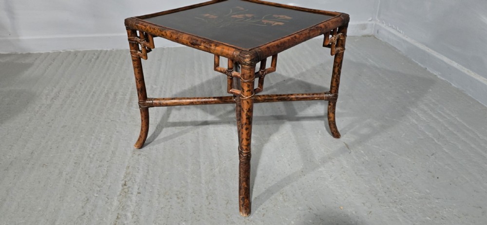 Bamboo Laquered Occasional Table View V