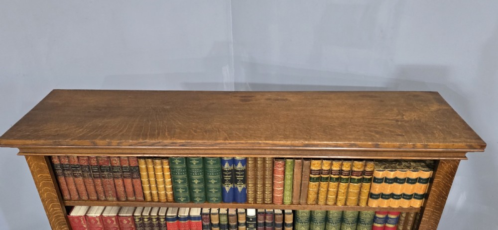 Victorian Open Adjutable Library Bookcase View VIII