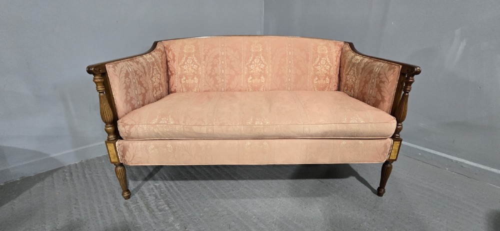 Super Mahogany Sofa View II