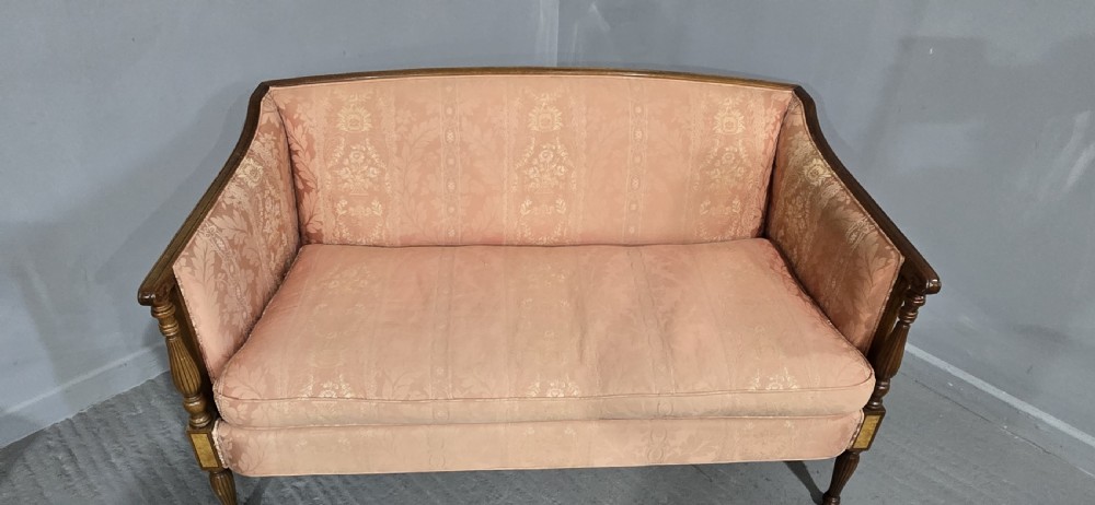 Super Mahogany Sofa View VI
