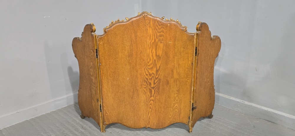 Large Gilt Triptych Dressing Table Mirror View VII