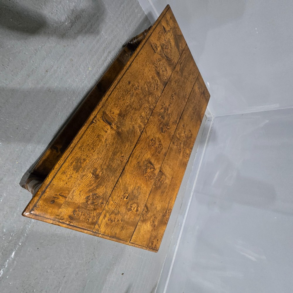 Outstanding Large Burr Oak Coffee Table View X