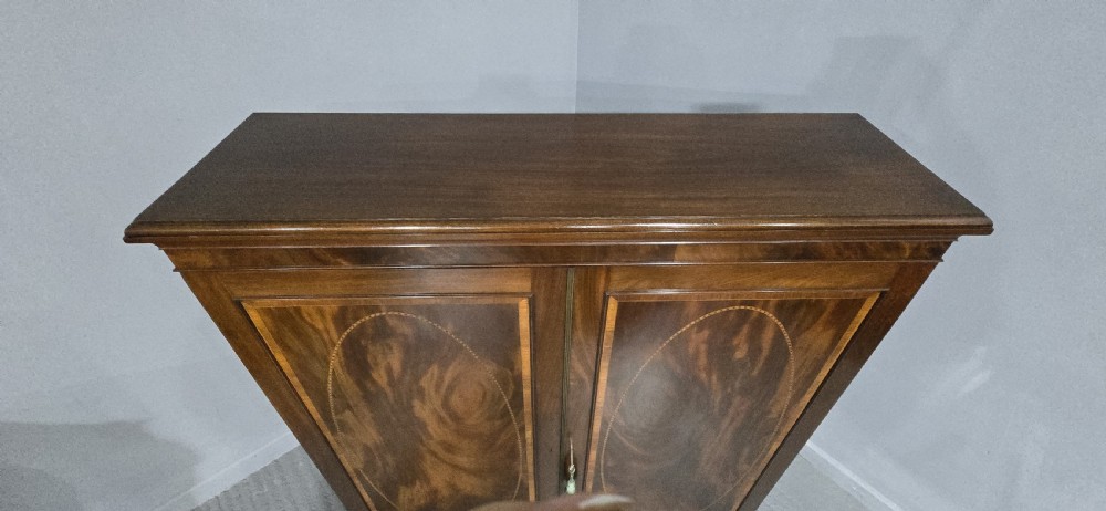 Outstanding Victorian Adjustable Library Bookcase View IX