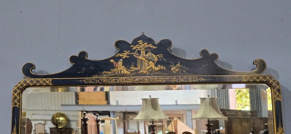 Lovely Chinoiserie Wall Mirror View II