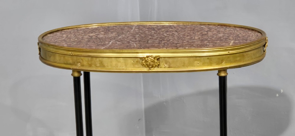 Fine French Marble Topped Gueridon View V
