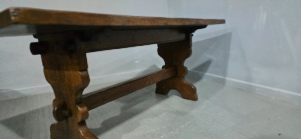 Oak Refrectory Farmhouse Kitchen Tavern Table View XI