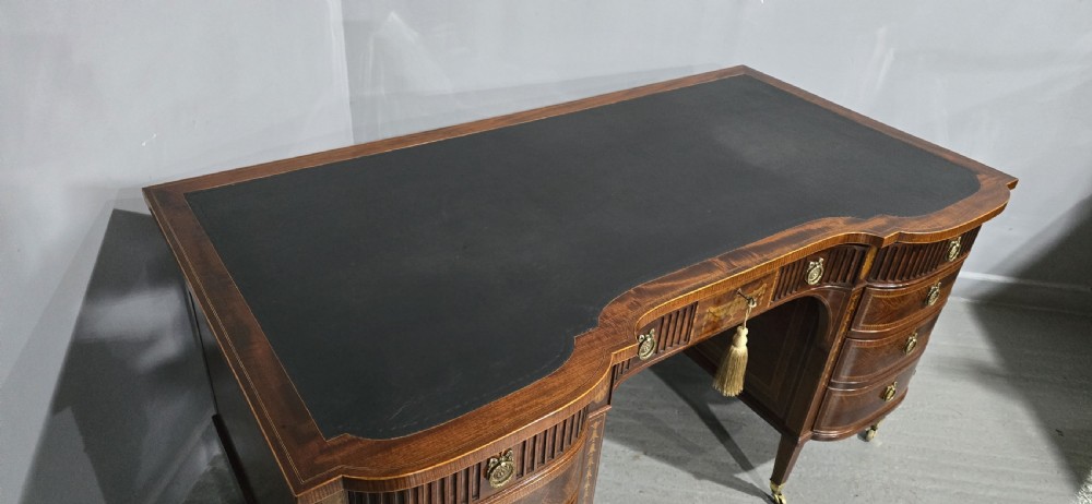 Superb Adams Inlaid Desk View XI