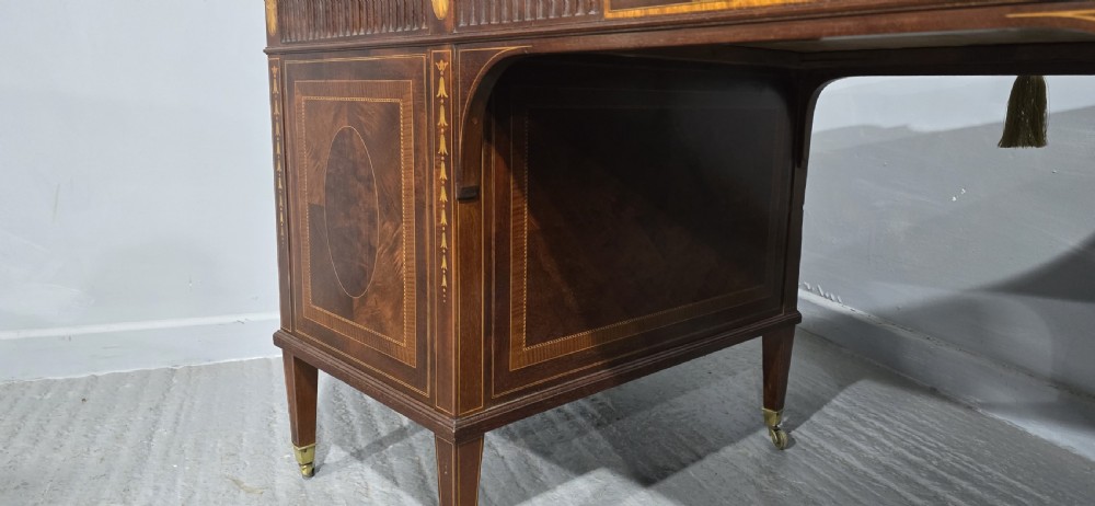Superb Adams Inlaid Desk View XVI