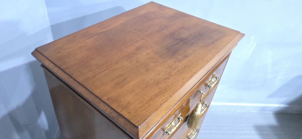 Five Drawer Mahogany Chest by Maples View XII