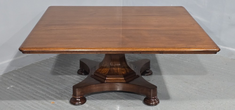 Large Mahogany Coffee Table View III