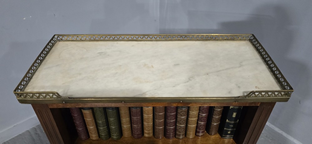 Fine French Walnut Bookcase of Small Proportions View III