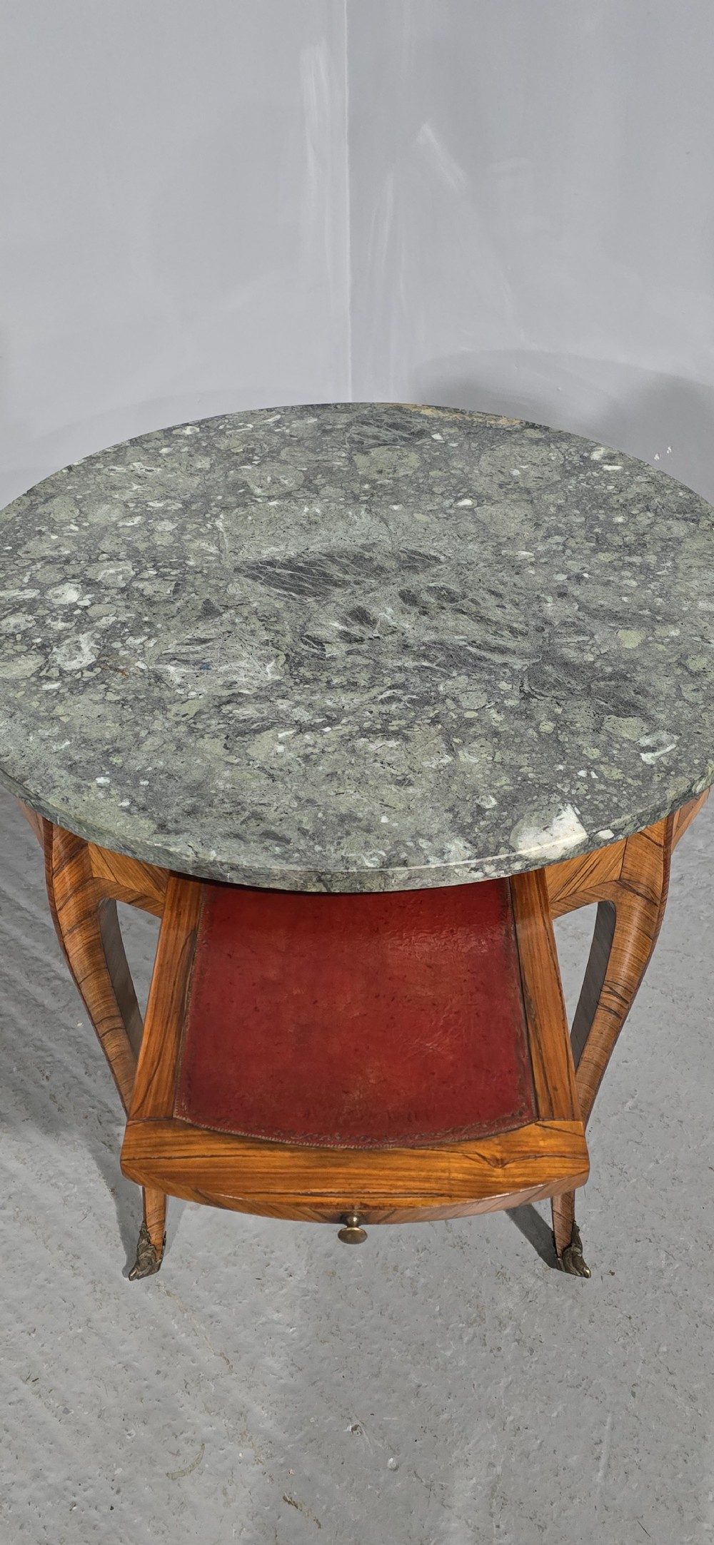 Super French Marble Topped Gueridon View XII
