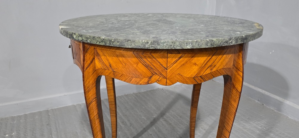Super French Marble Topped Gueridon View XV