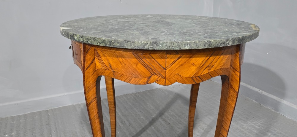 Super French Marble Topped Gueridon View XVI