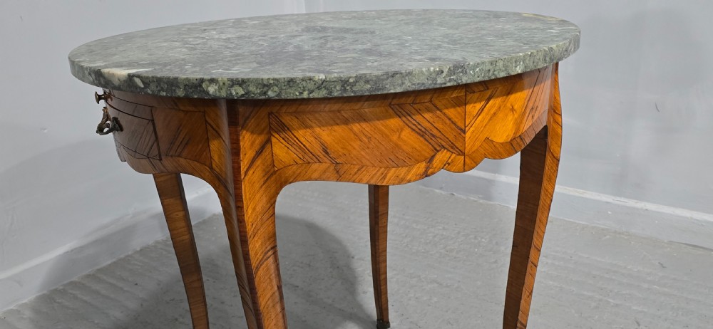 Super French Marble Topped Gueridon View XIX