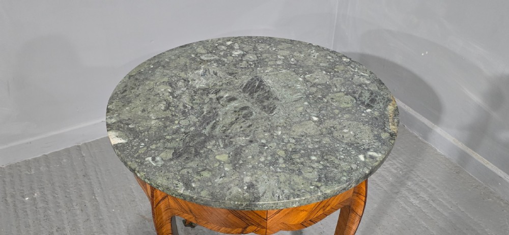 Super French Marble Topped Gueridon View XX
