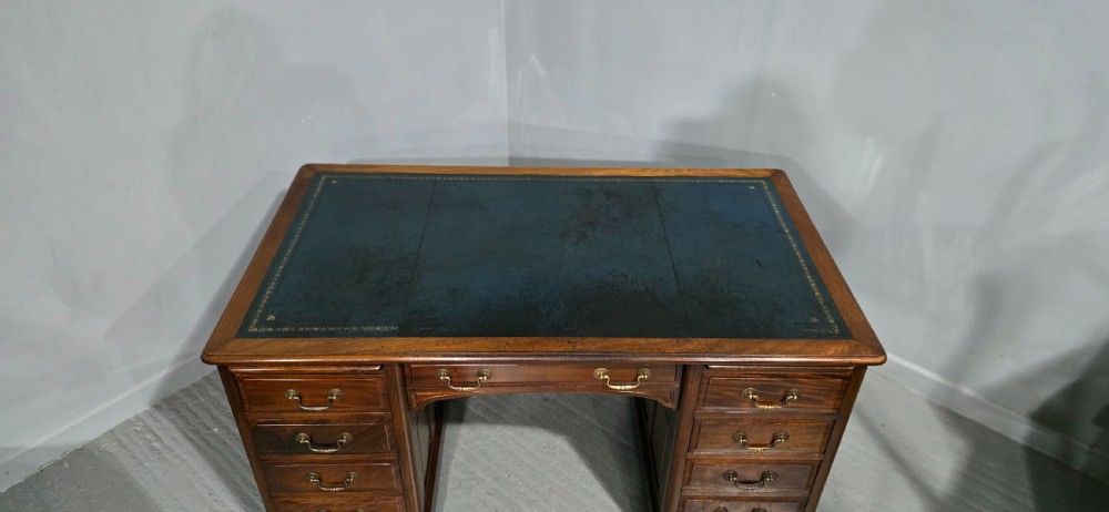 Superb Mahogany Pedestal Desk View VIII