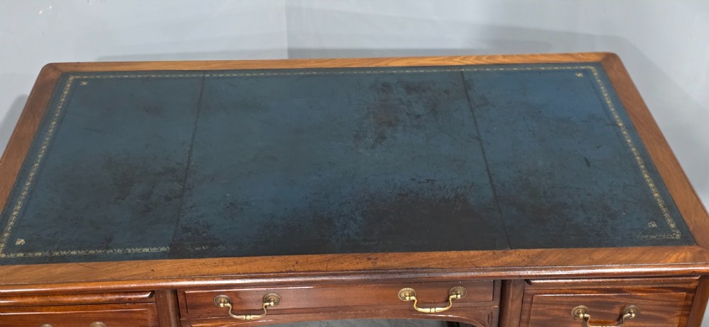 Superb Mahogany Pedestal Desk View IX