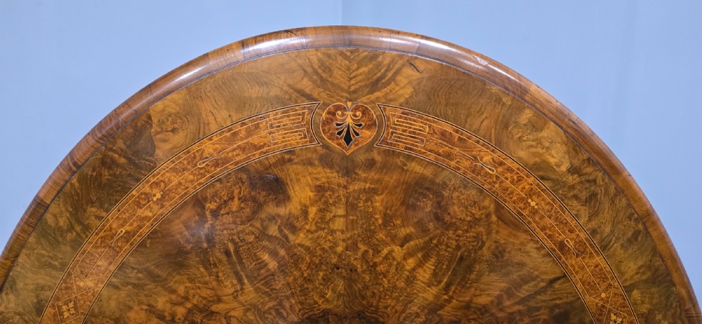 Superb Burr Walnut Dining Table View III