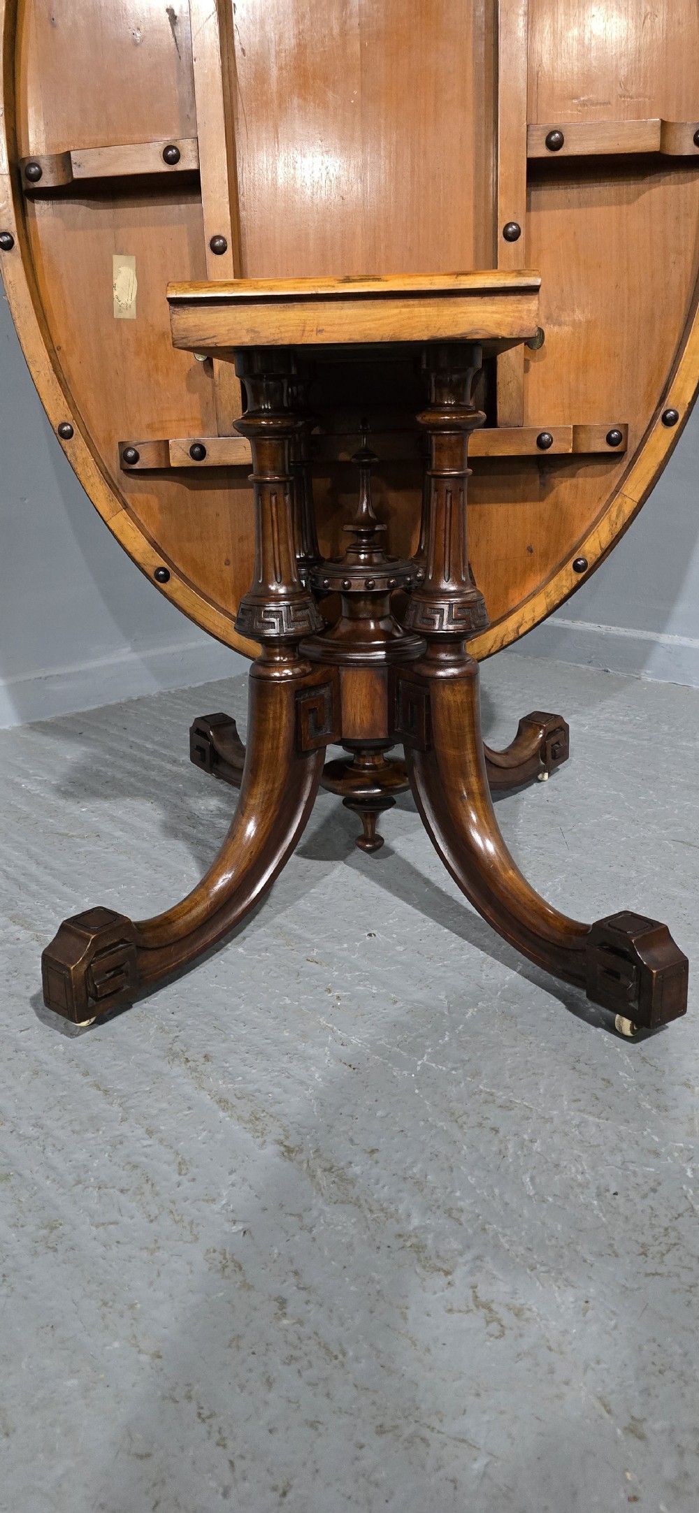 Superb Burr Walnut Dining Table View XIII