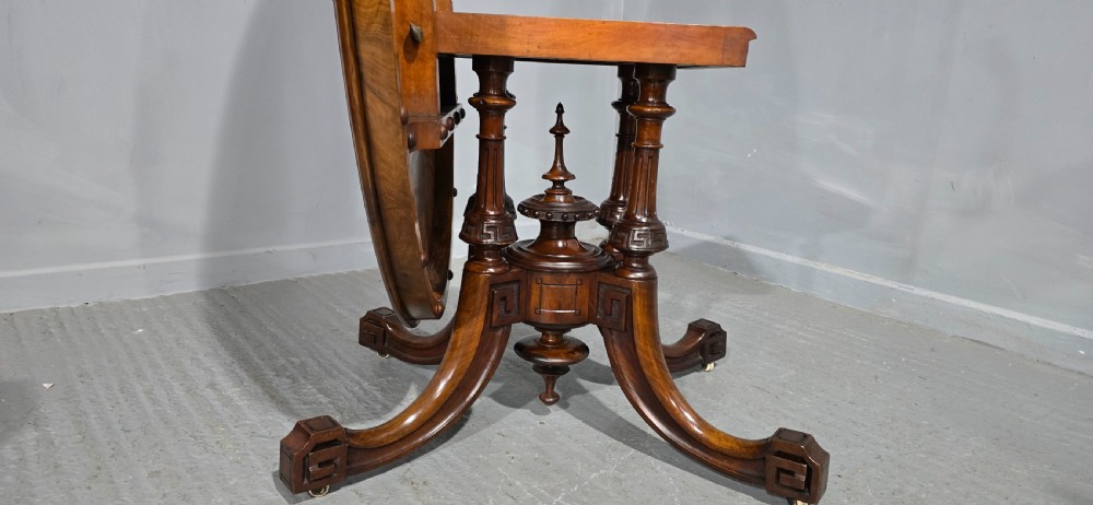 Superb Burr Walnut Dining Table View XIV
