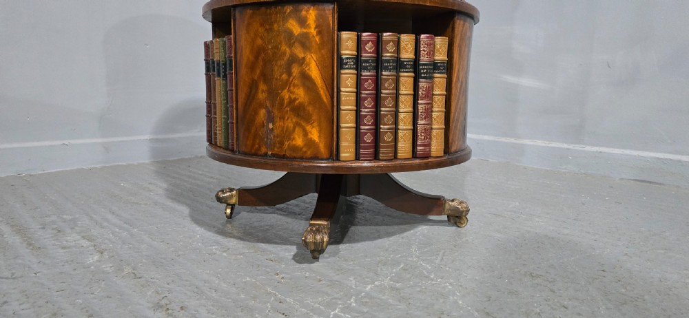 Superb Mahogany Revolving Bookcase View V