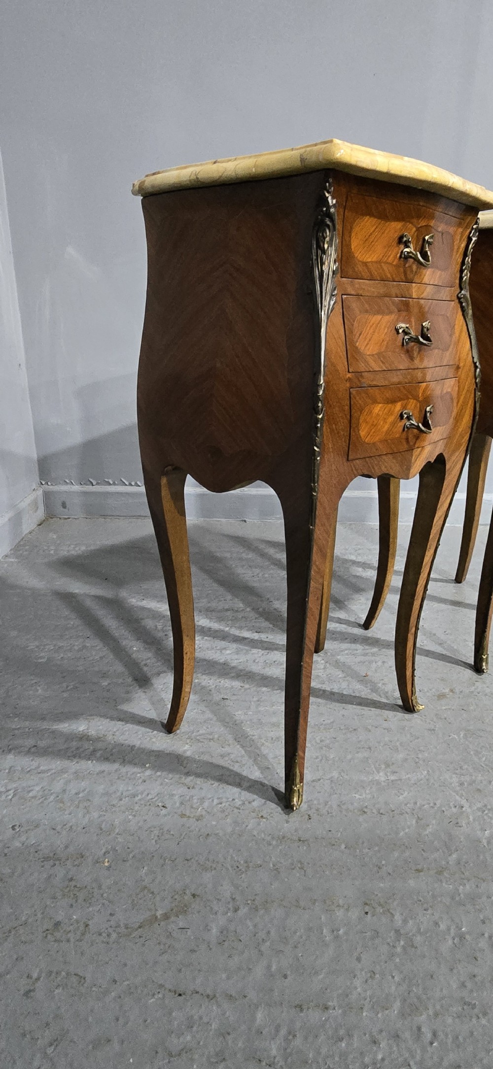 Super Pair Beside Lamp Chests of Drawers View IV