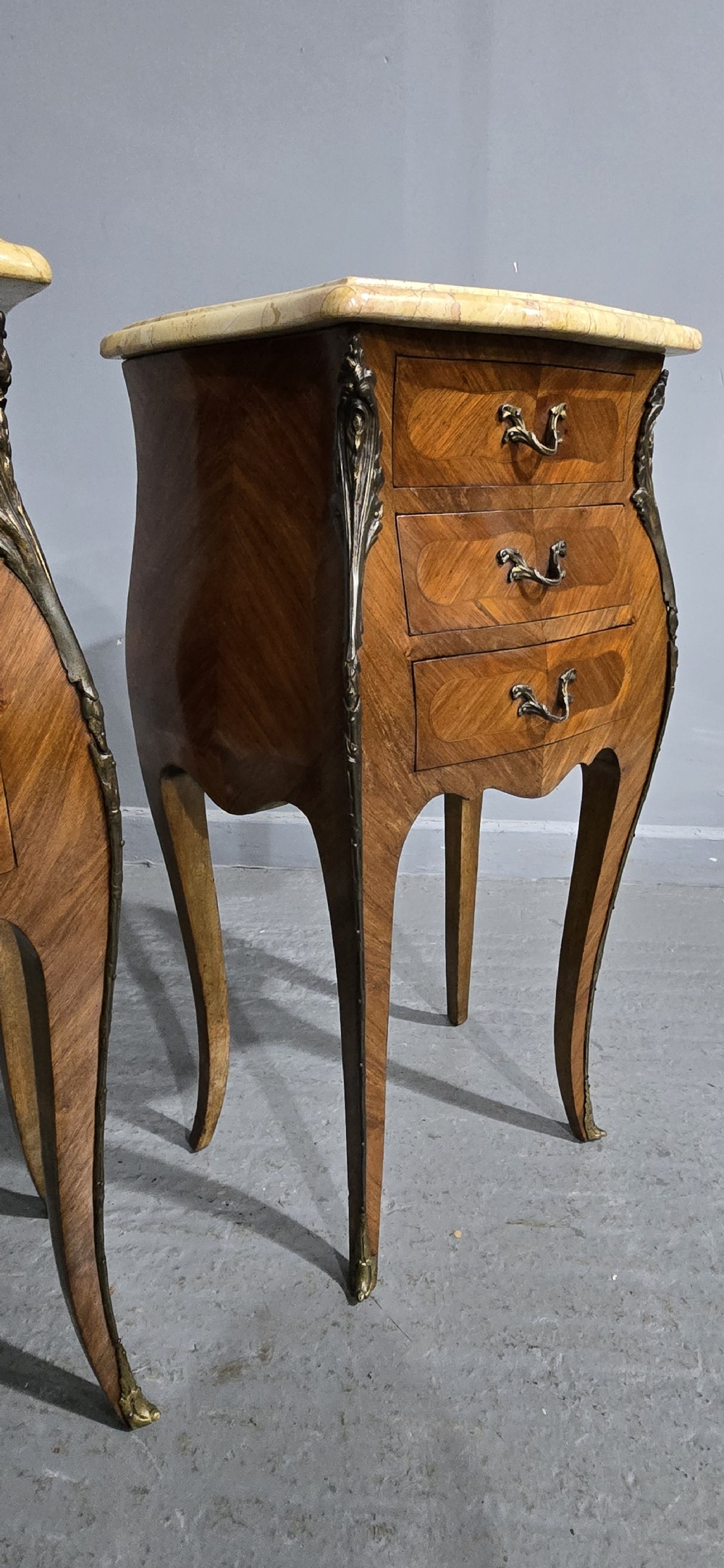 Super Pair Beside Lamp Chests of Drawers View V