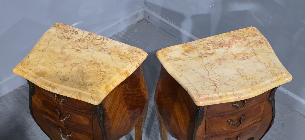 Super Pair Beside Lamp Chests of Drawers View VIII