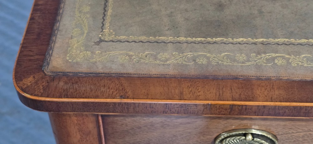 Fine Mahogany Library Writing Table View IX
