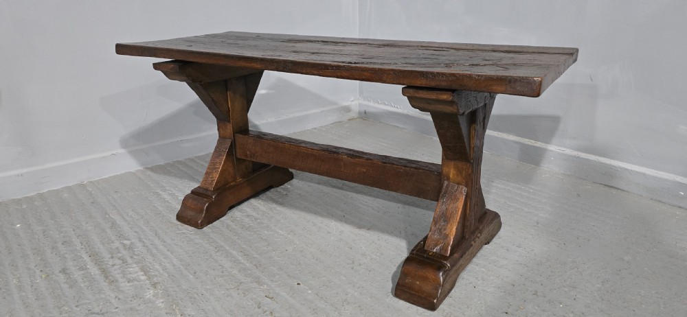 French Country Oak Coffee  Table View II