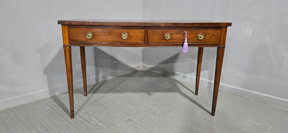 Super Georgian Mahogany Sideboard Server View II