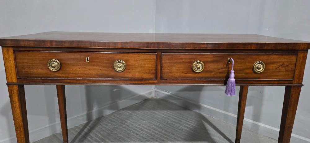 Super Georgian Mahogany Sideboard Server View III